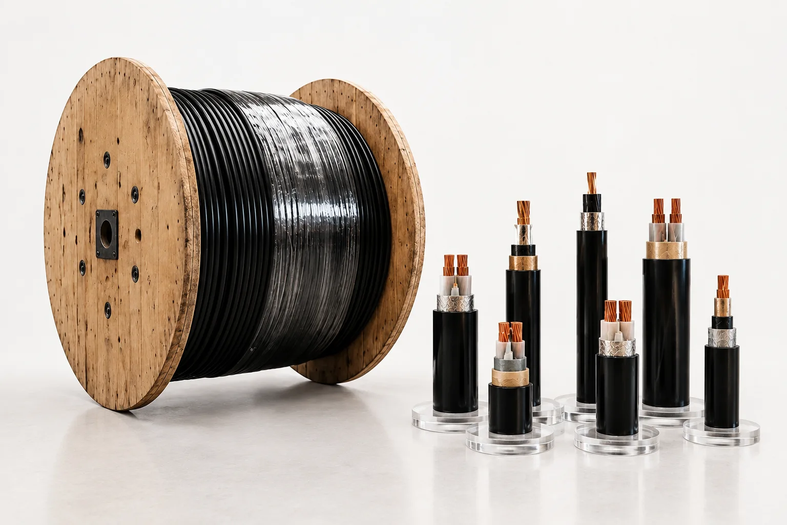 Low voltage building power cable range