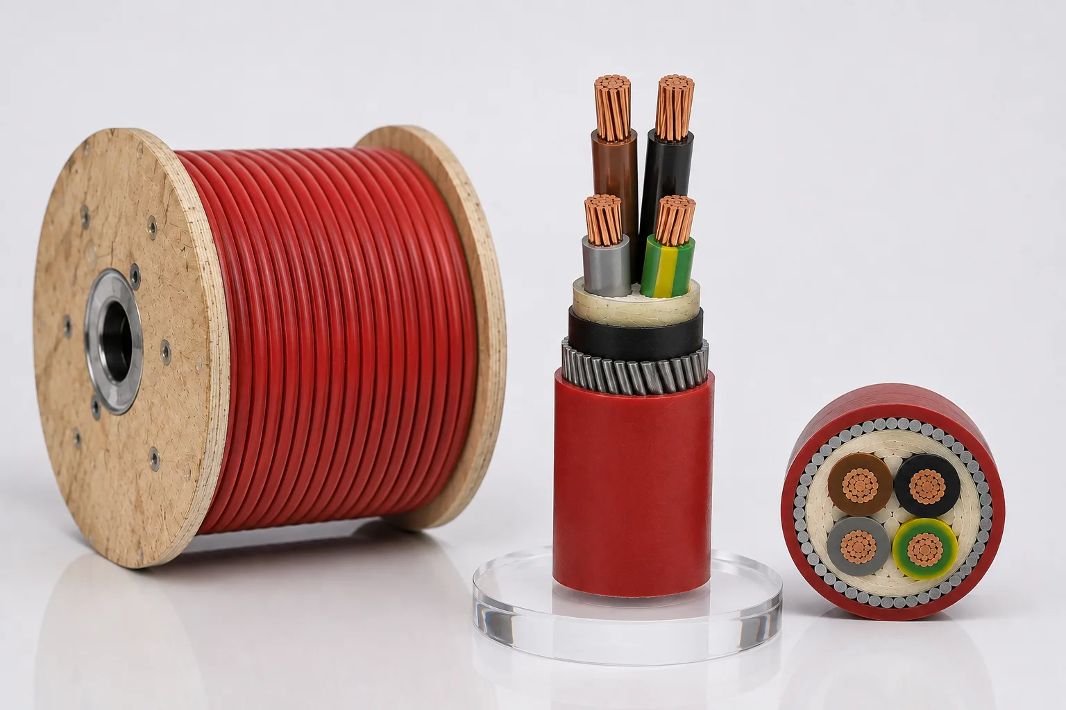BS 7846 F120 fire-resistant armoured power cable construction
