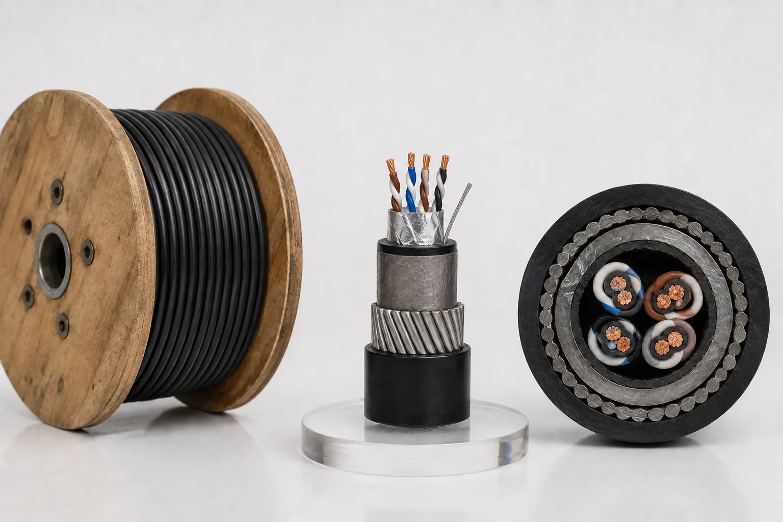 BS 5308 Part 1 Type 3 lead sheathed instrumentation cable construction